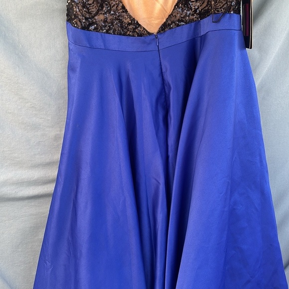 NWT Long Sequin Bodice A-line Dress by Juliet XXL - Picture 5 of 12